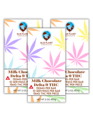 Delta 9 150mg Bar - Milk Chocolate - 3 Pack