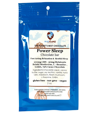 Power Sleep Bar - CBN, Melatonin, Reishi, L-Theanine