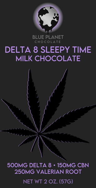 Delta 8 Sleepy Time Bar - Milk Chocolate