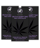 Delta 8 Sleepy Time Bar - 3 Pack Milk Chocolate