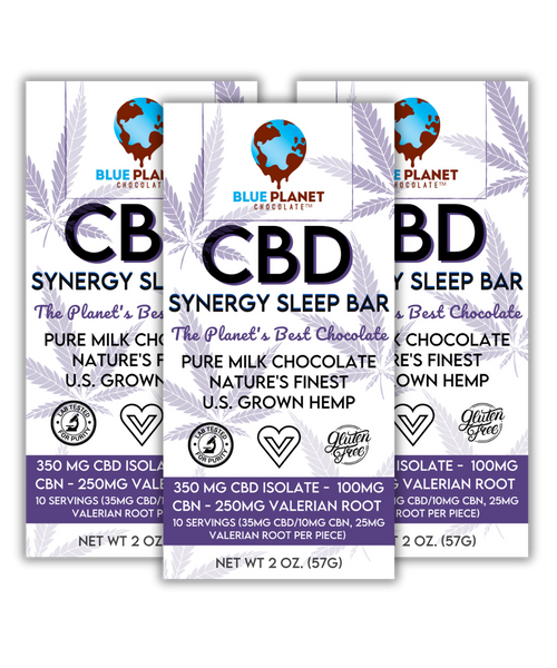 CBD Synergy Sleep Bar - 3 Pack