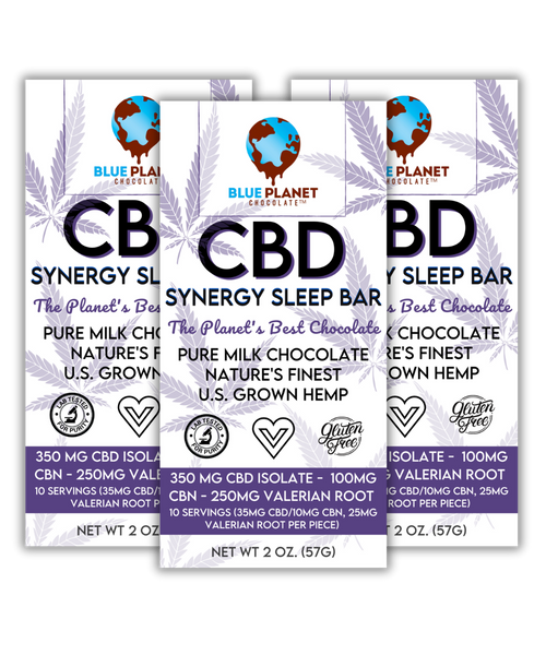 CBD Night Time Synergy Bar - 3 Pack