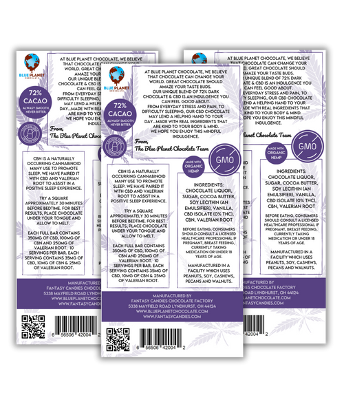 CBD Synergy Sleep Bar - 3 Pack