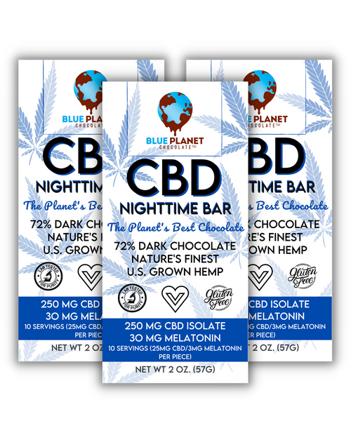 CBD Nighttime Bar - 250mg CBD - 3 Pack