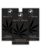 Delta 8 Espresso Noir Bar - 3 Pack