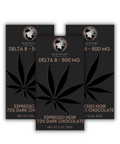 Delta 8 Espresso Noir Bar - 3 Pack