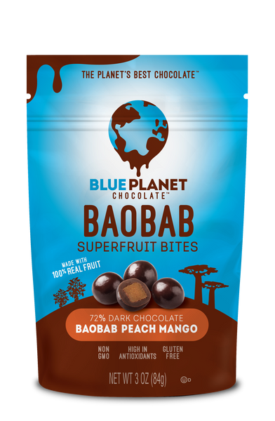 Baobab Superfruit Bites - Baobab Peach Mango