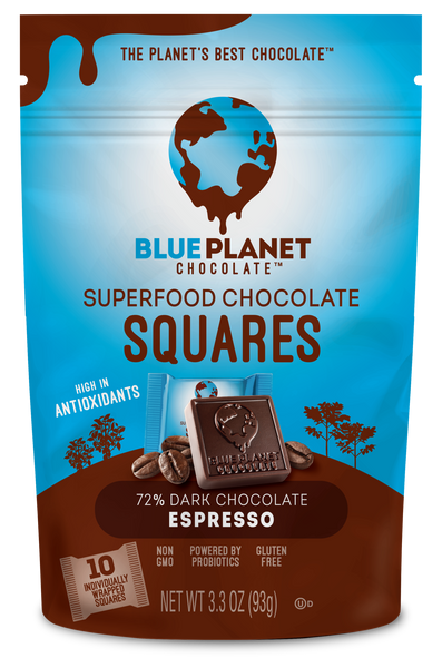 Superfood Chocolate Squares - Espresso