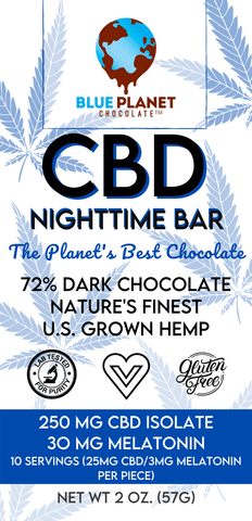 CBD Melatonin Night Time Bar 