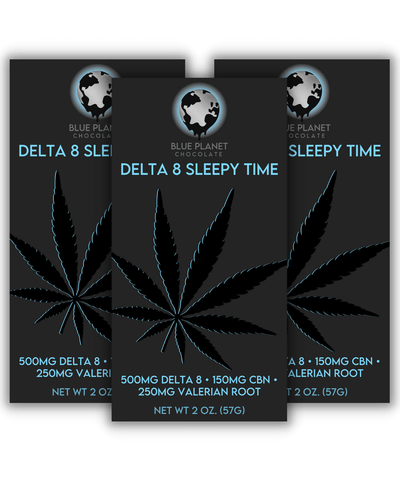 Delta 8 Sleepy Time Chocolate Bar - 3 Pack